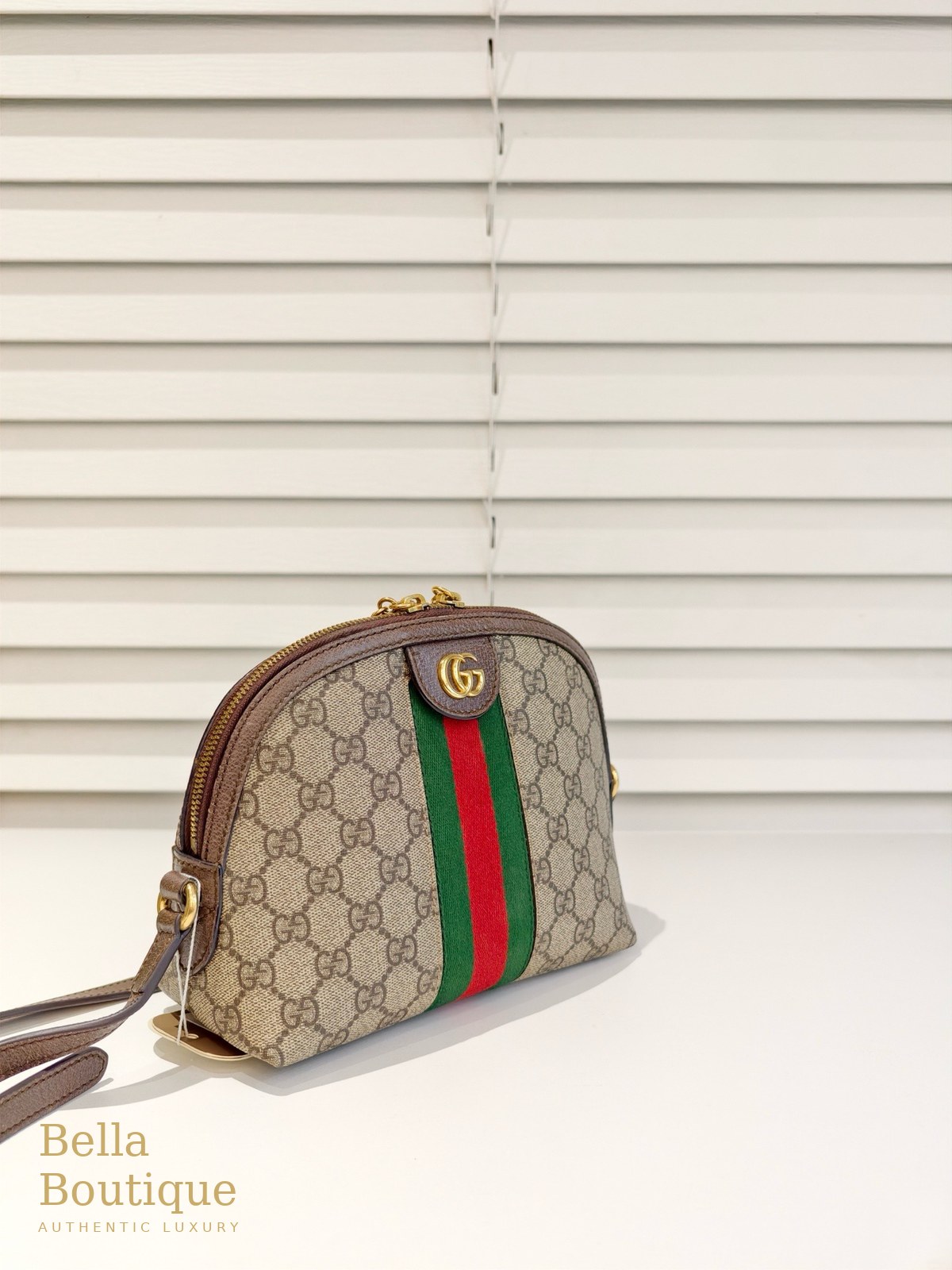 شنطة Gucci أوفيديا دوم صغيرة أصلية — من زاوية أمامية
