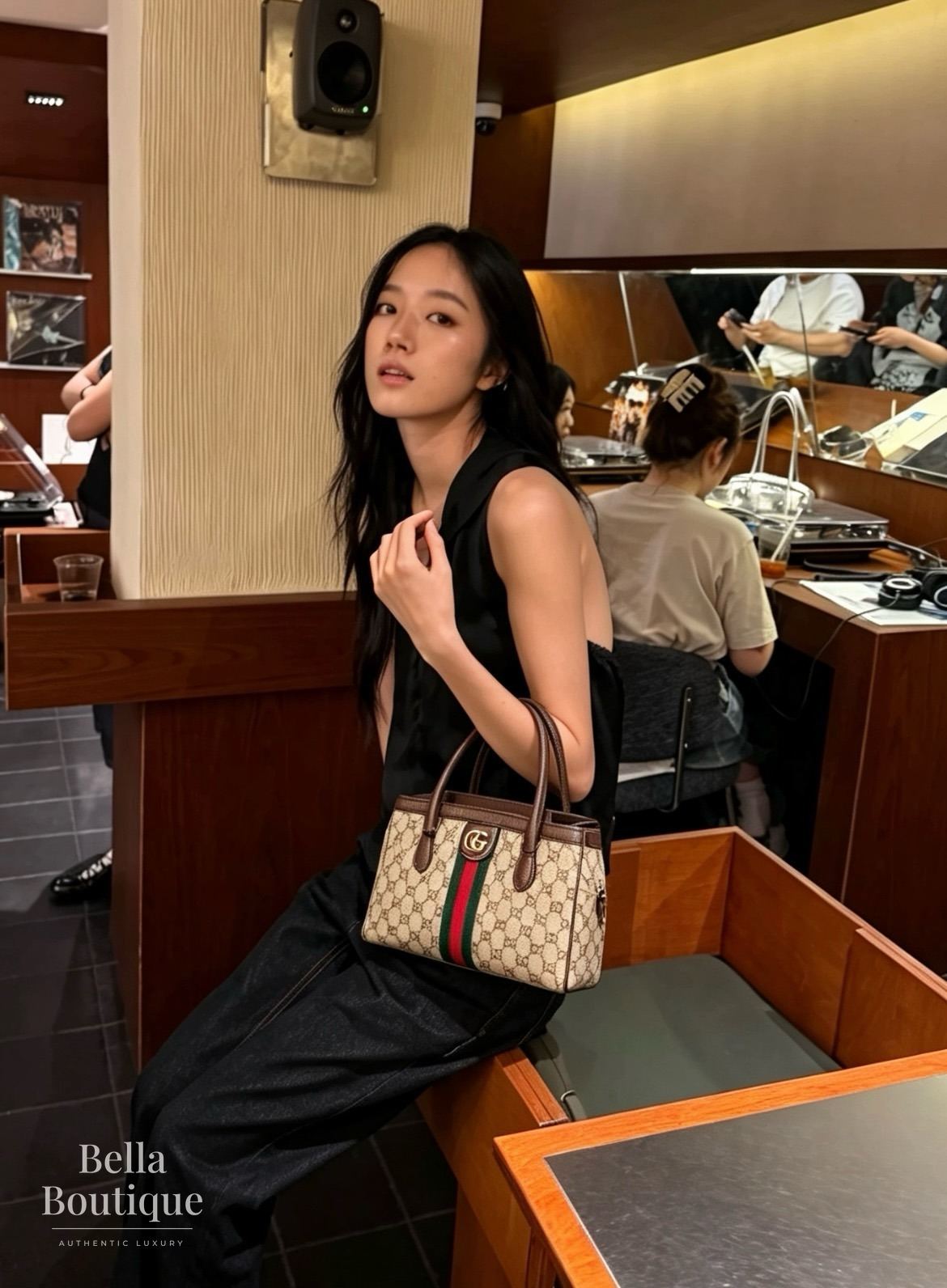 شنطة Gucci أوفيديا GG توت أصلية — محمولة