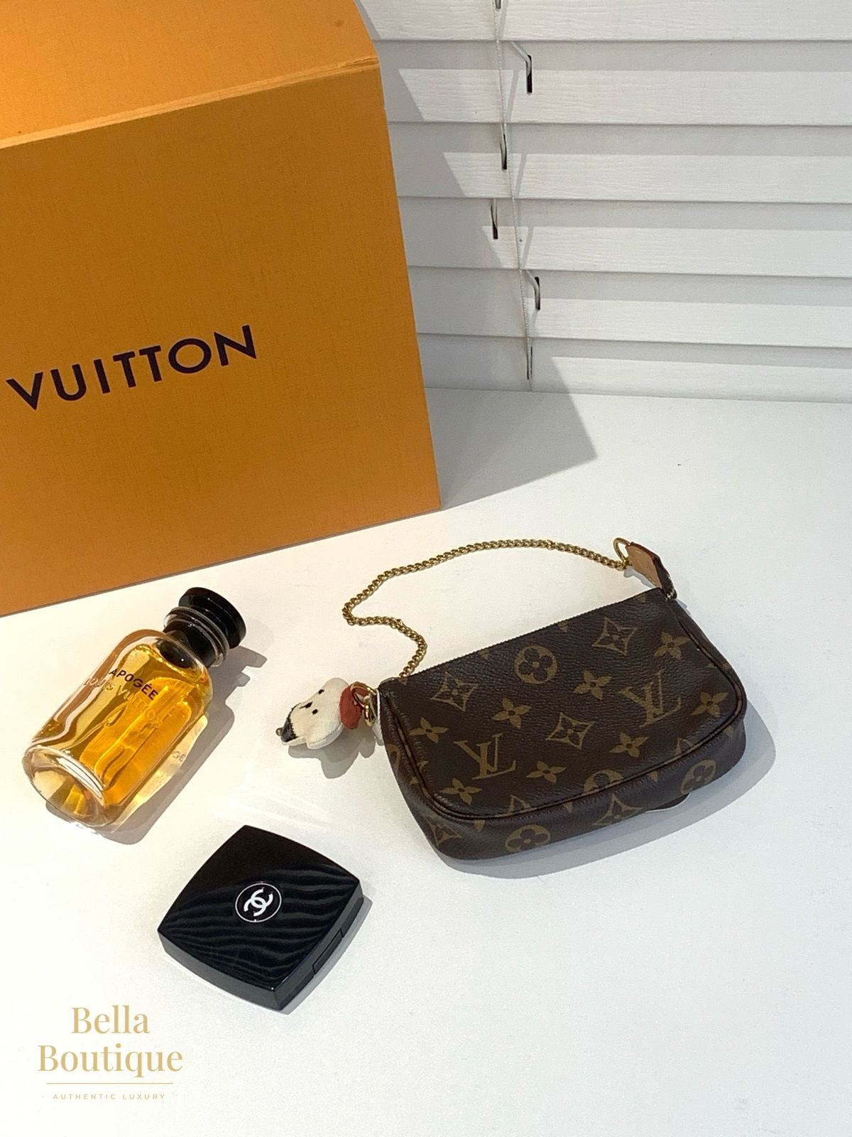 شنطة Louis Vuitton ميني بوشيت أصلية — بإطلالة ثانية